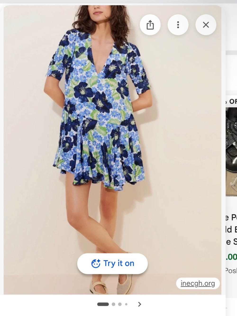 Free People Moon Chaser Mini Dress NWT, Oversized.
